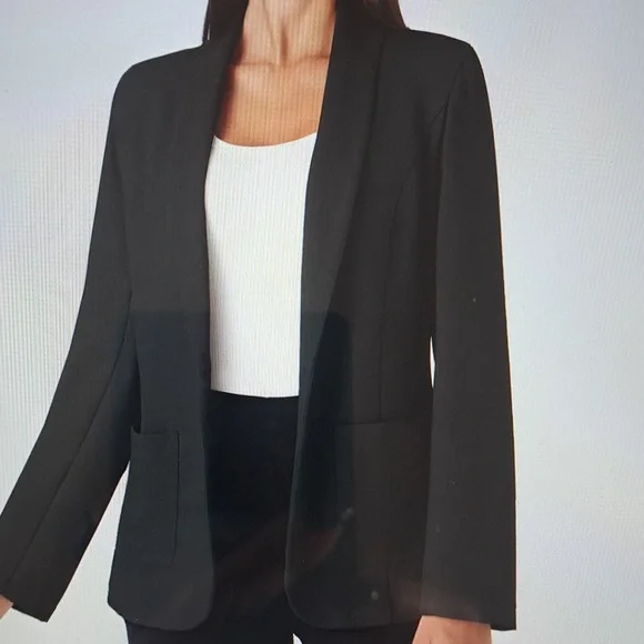 XLARGE HALARA SHAWL COLLAR TAILORED WORK BLAZER - Picture 1 of 10